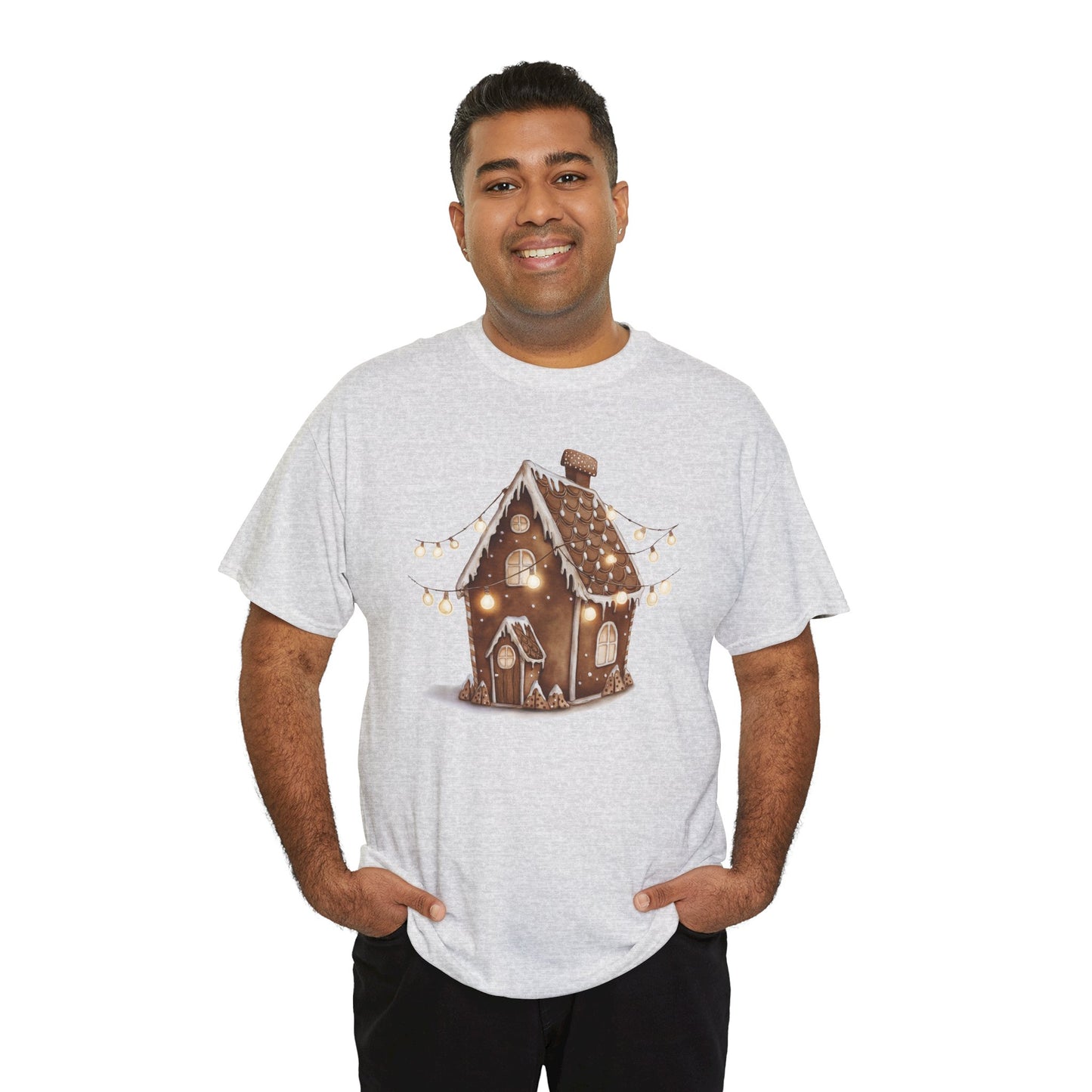 Festive Gingerbread House Tee | Unisex Heavy Cotton T-Shirt, Cozy Holiday Apparel, Christmas Gift, Winter Wonderland Clothing, Cute [...]