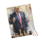 Donald Trump Chess Puzzle - 110, 252, 520, 1014-Piece - Thoughtful Gift for Chess Lovers & Collectors | MAGA Puzzle