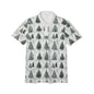 Festive Pine Trees Polo Shirt - Holiday Attire, Casual Wear, Unisex Gift, Christmas, Summer Style, Nature Lover's Apparel