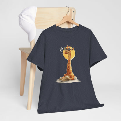 Cool Giraffe Graphic Tee, Unisex Funny Shirt, Casual Summer Top