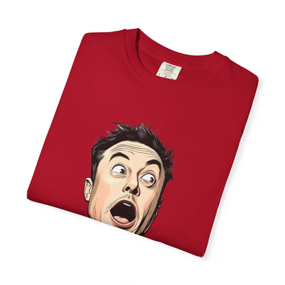 Elon Musk Shocked Expression Unisex T-shirt