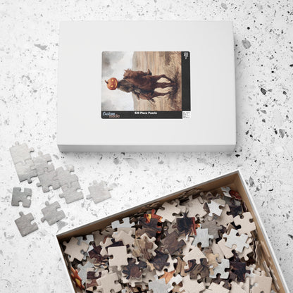 Whimsical Ghost Puzzle - Perfect for Halloween Fun, Family Time, Cozy Nights In, Gifts, and Seasonal Decor