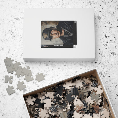 Putin Artistic Puzzle featuring Iconic Portrait, Jigsaw Puzzle, Unique Political Satire Gift
