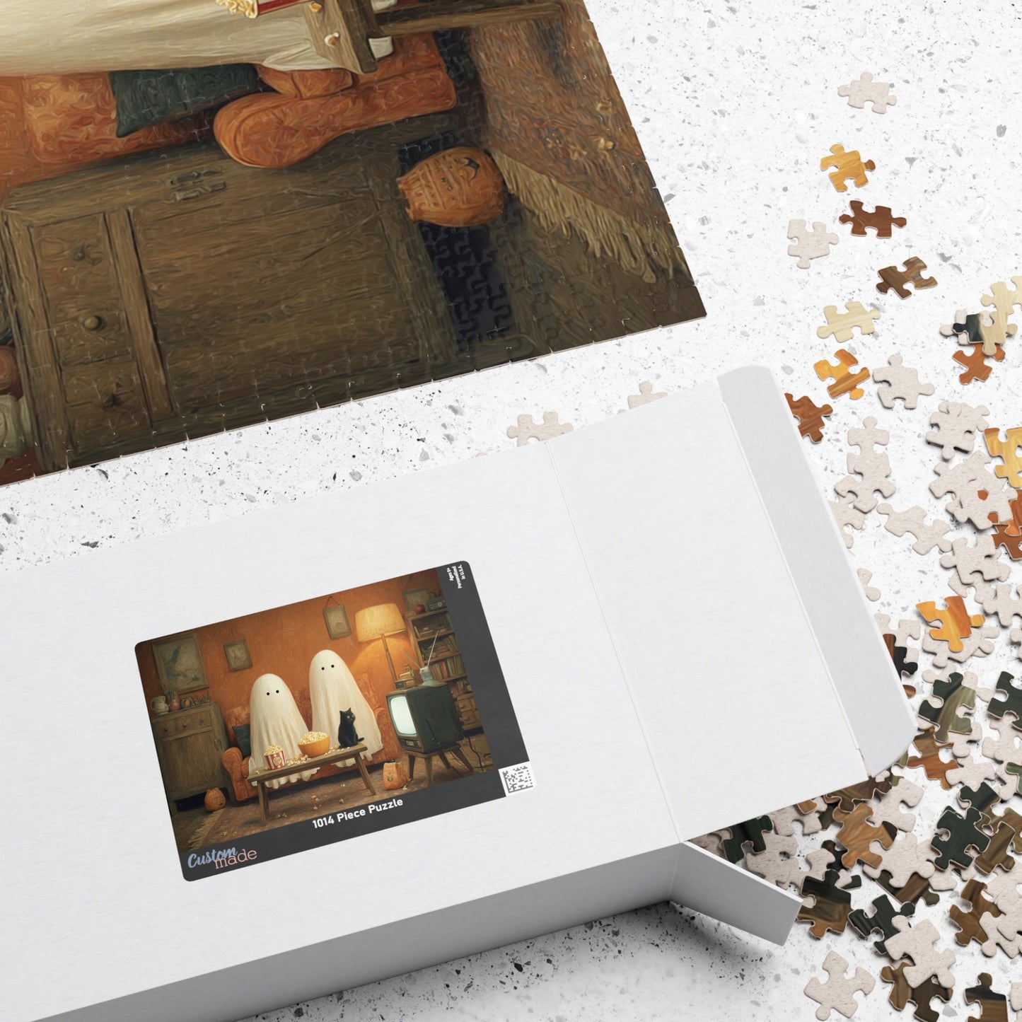 Ghost Movie Night Puzzle - 110-1014 Piece Options