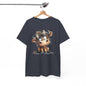 Cute Highland Cow Graphic Tee for Animal Lovers, T-Shirt for Kids & Adults, Farmhouse Decor