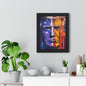 Trump Twitter Inspired Colorful Political Framed Poster, Trump Merch | Political Art | Collectible Poster