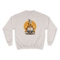 Sunflower Gnome Champion Sweatshirt, Cozy Fall Sweater, Perfect for Gifting, Birthday, Autumn Fashion, Cute Sweatshirt
