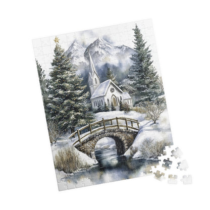 Winter Wonderland Puzzle - Cozy Holiday Nostalgia, Family Fun, Perfect Gift, 110-1014 Pieces, Seasonal Decor