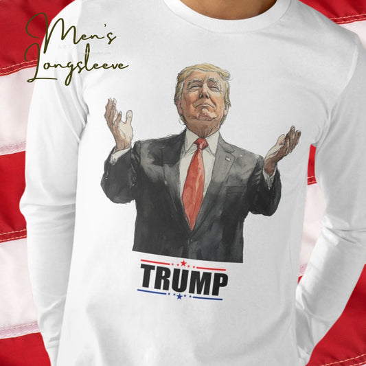 Trump Graphic Men's Longsleeve Tee