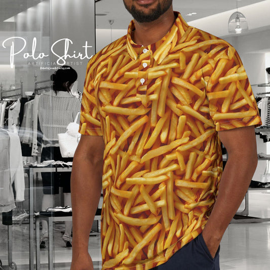 McDonald’s French Fry Polo Shirt for Food Lovers