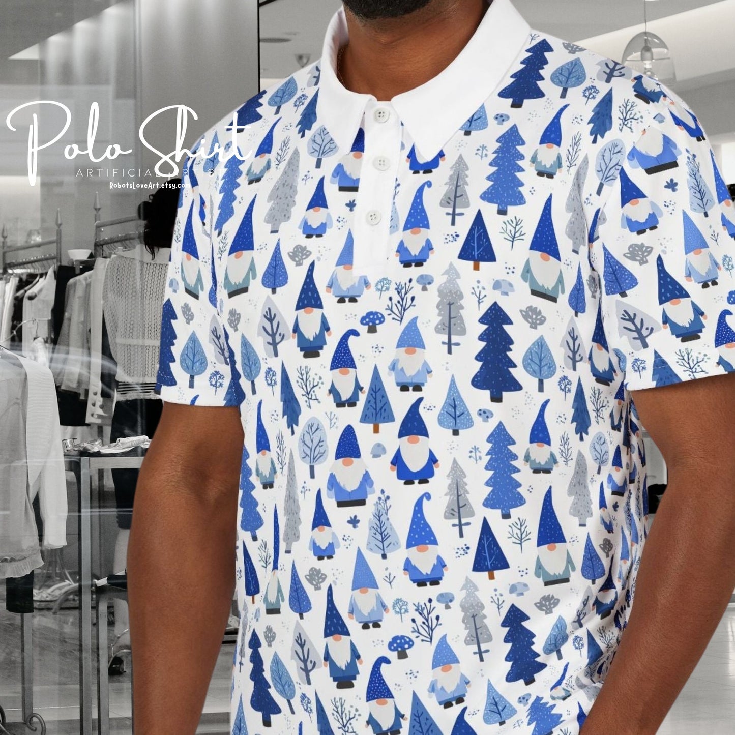 Stylish Unisex Polo Shirt | Nature-Inspired Design | Casual Wear, Gift for Him/Her, Summer Fashion, Eco-Friendly, Outdoor Adventures