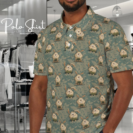 What a Cute Kitty Print Polo Shirt | Unisex Shirt