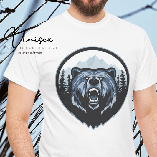 Majestic Bear Graphic Tee | Unisex Heavy Cotton Shirt, Animal Lover Gift, Outdoor Adventure Wear, Nature Lover Apparel, Birthday Gift, [...]