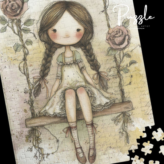 Whimsical Girl Puzzle