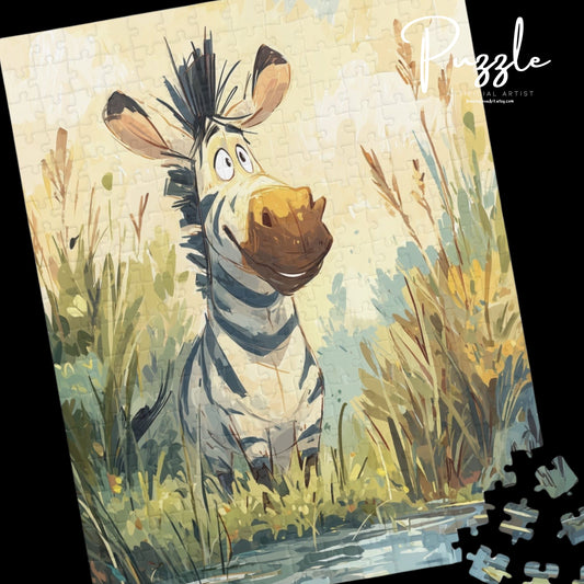 Whimsical Animal Puzzles for Kids, Fun Family Activity, Gifts for All Ages, Educational Games, Nature-Themed Puzzle