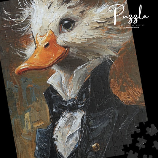 Whimsical Duck Puzzle - Fun Home Activity, Gift for Adults/Kids, 110-1014 pieces for Family Game Nights