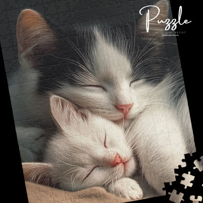 Cat Lovers Puzzle - Adorable Kittens, Gift for Cat Enthusiasts, Cozy Nights In