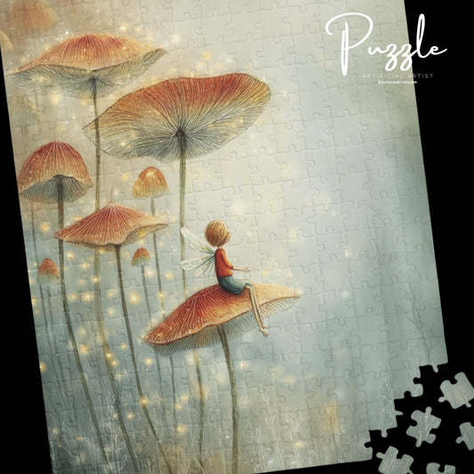 Enchanting Puzzle Art, 110-1014 Piece Jigsaw, Nature-themed Puzzle, Mindful Activity, Gift for Nature Lovers, Family Fun