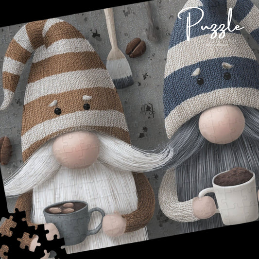 Cozy Gnome Puzzle, Fun Winter Activity, Perfect Gift for Puzzle Lovers, 110-1014 pieces, Holiday Decor, Family Game Night