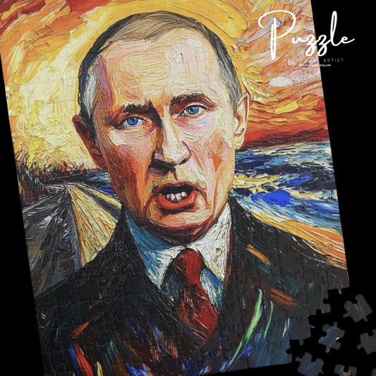 Nuclear Putin Puzzle - Unique Design, Perfect Gift for Art Lovers, Home Decor, Russian Family Fun, 110-1014 Pieces