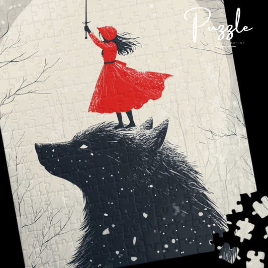 Puzzle - Little Red Riding Hood vs Big Bad Wolf
