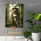 Hot and Sexy Hide n Seek  | Instant Download | Fantasy Digital AI Art | Cowgirl Fun
