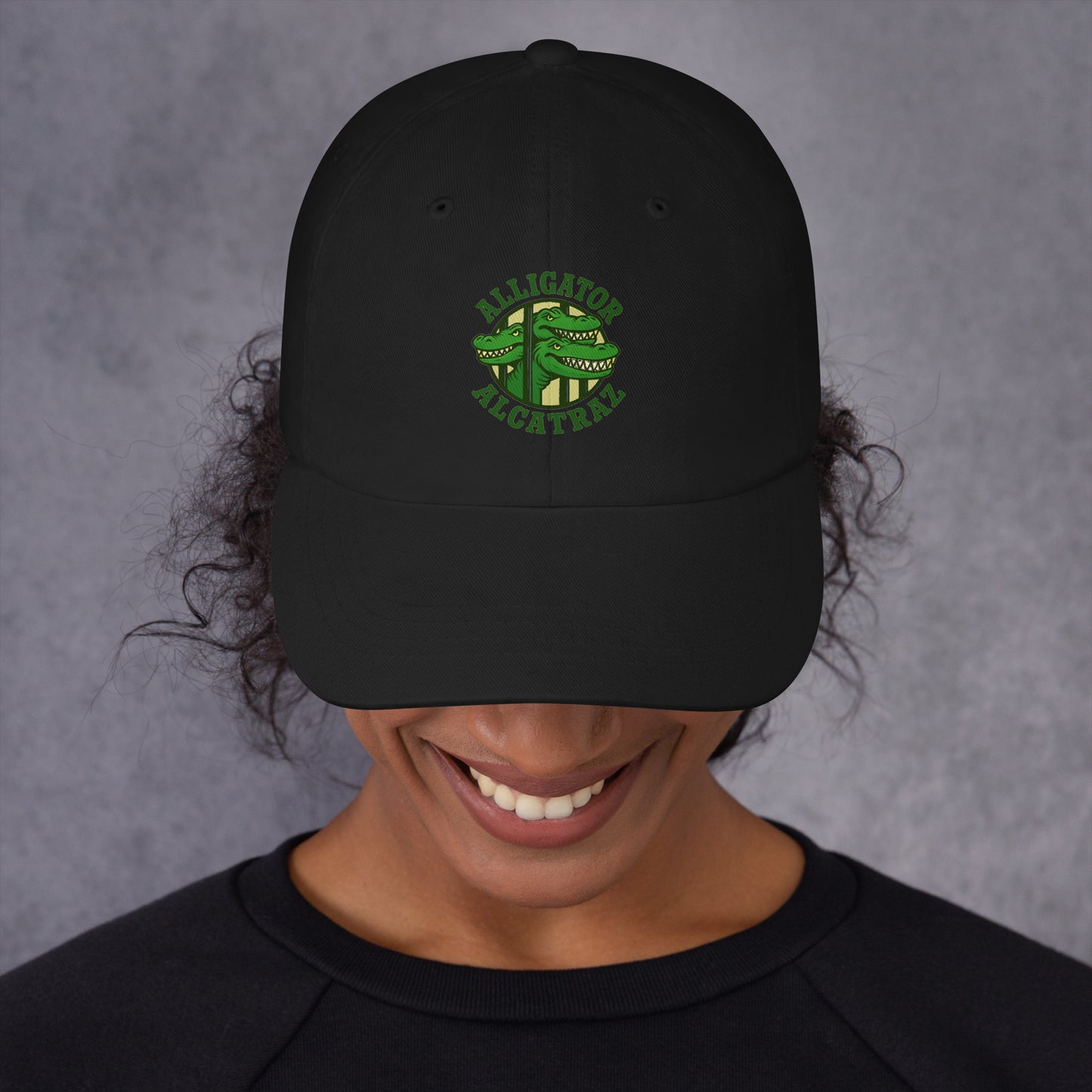 Alligator Alcatraz Dad Hat | President Trump Merch | Migrant Crisis