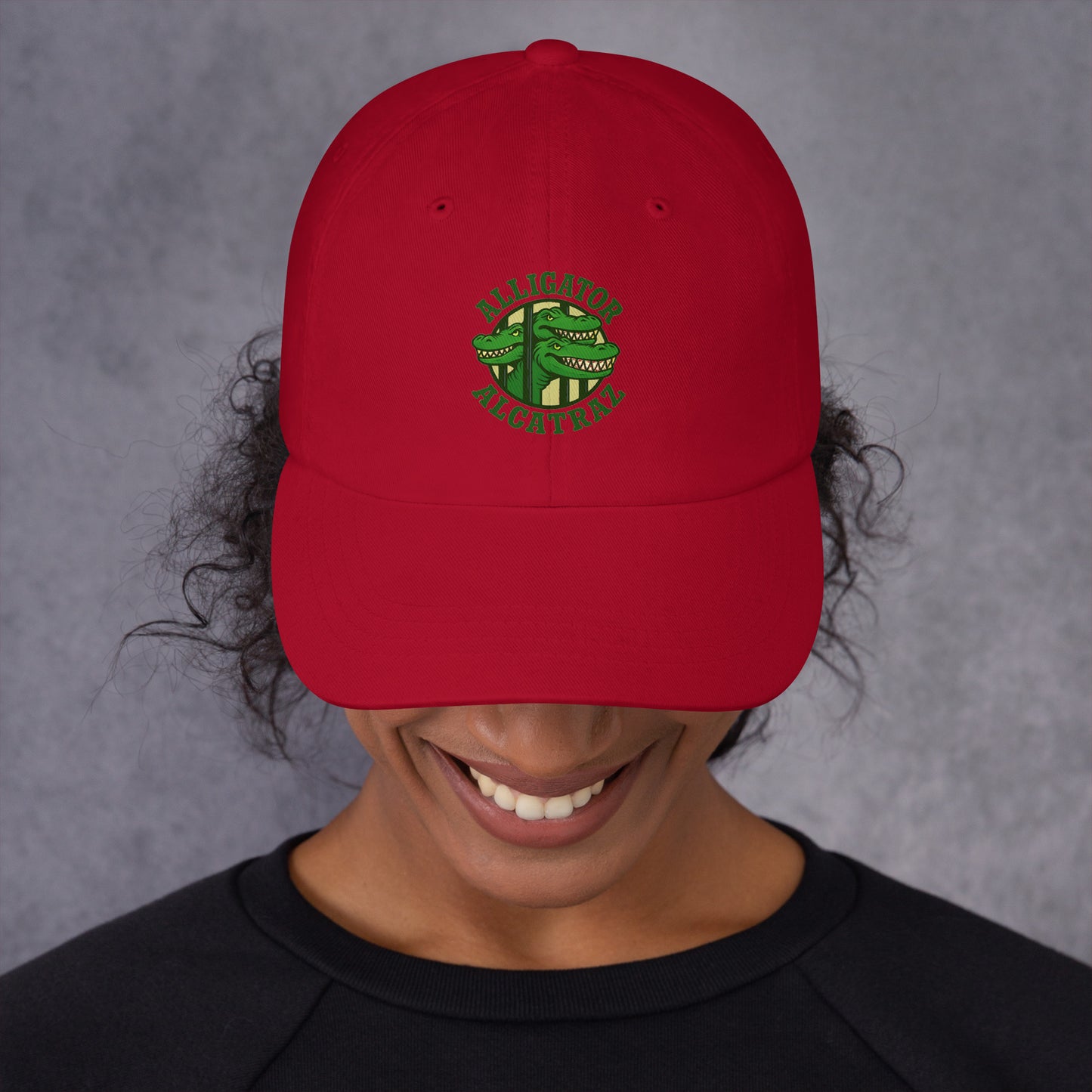Alligator Alcatraz Dad Hat | President Trump Merch | Migrant Crisis